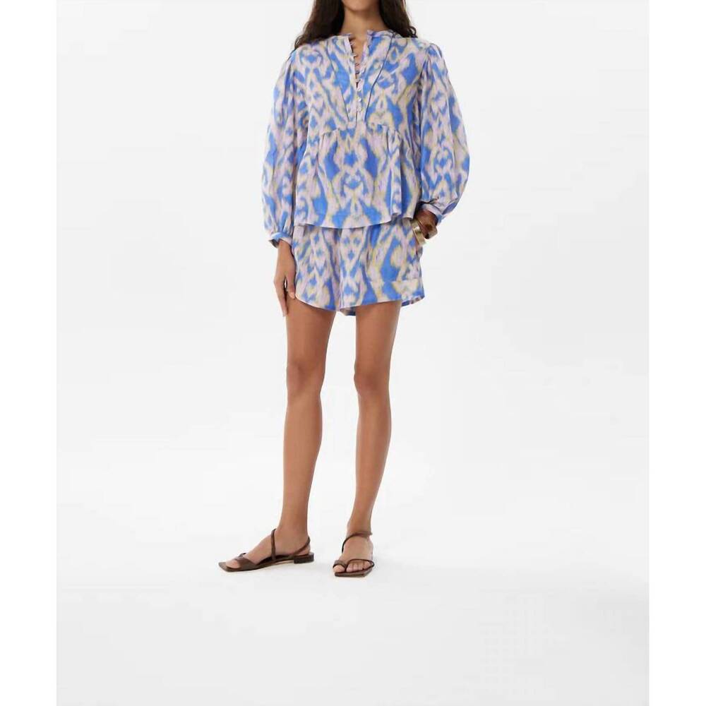 NEW MARIA CHER moreno irina blouse in ethnic lavender
